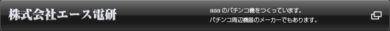 株式会社エース電研